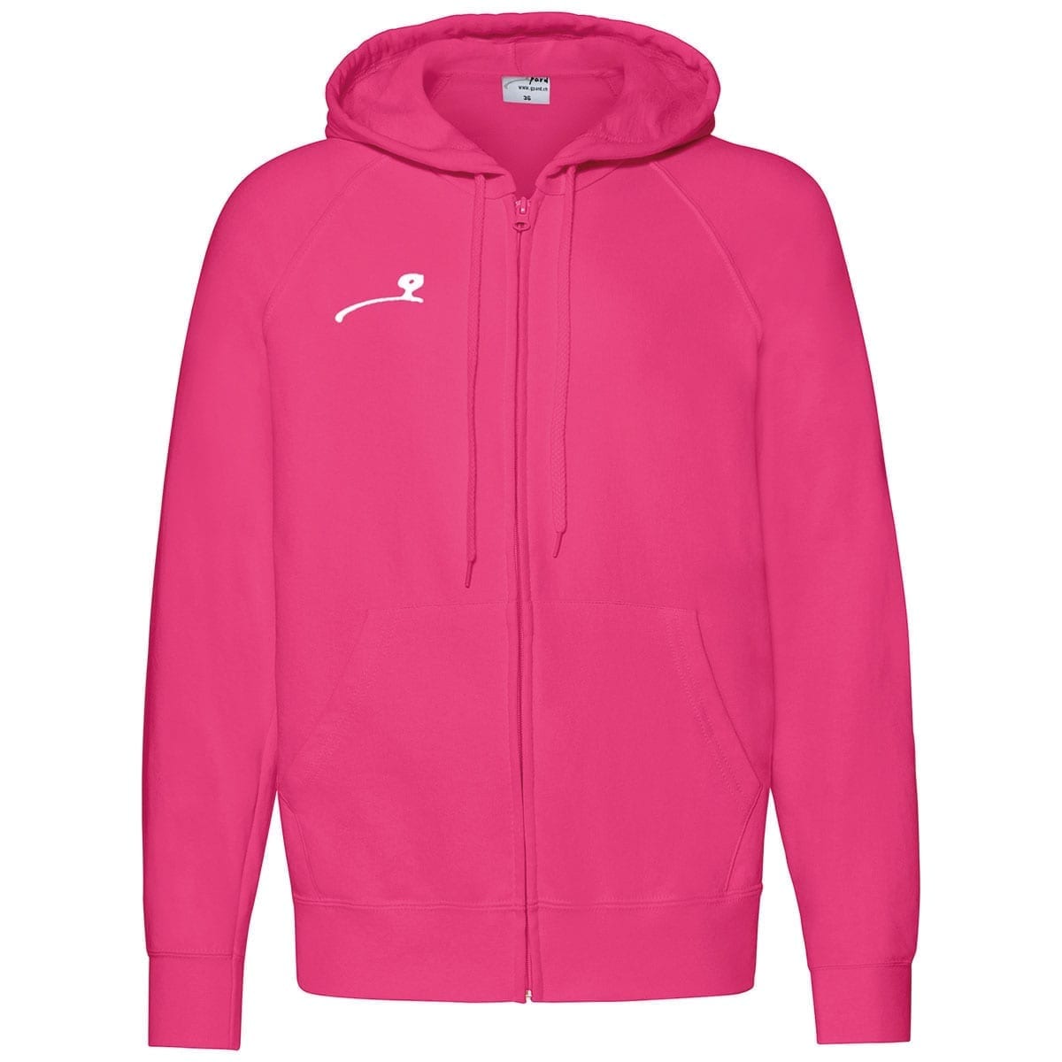 Hooded-Sweat Jacke light