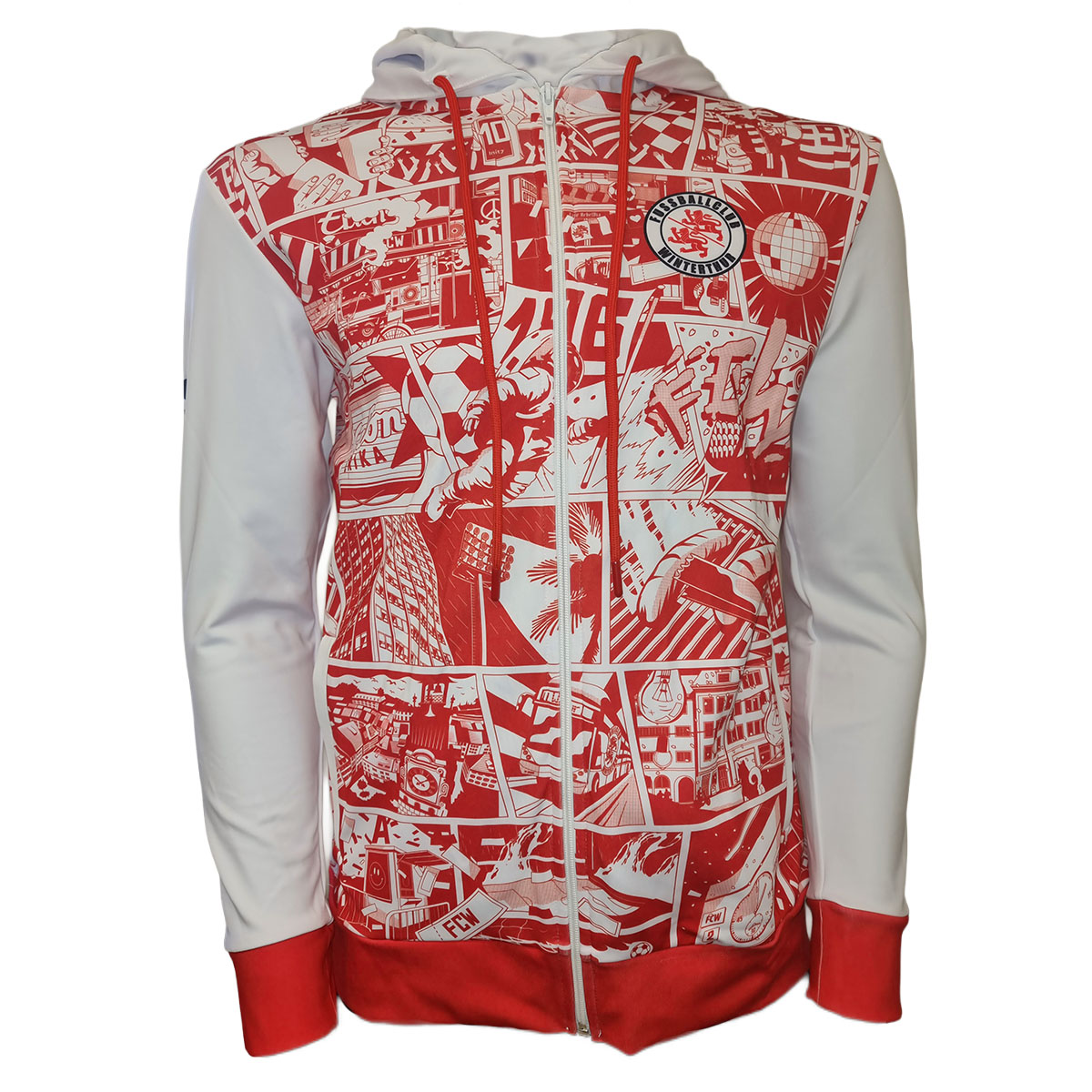 Bild 1 gpard, Kapuzen-Jacke - Pre-Match, FCW-Team 1 Material: 100% Poly