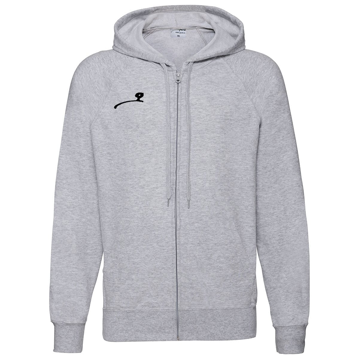 Hooded-Sweat Jacke light